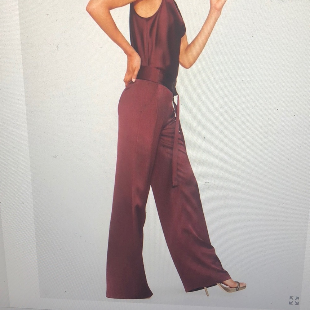 Sale H By Halston Plus-Sized Draw String Pants - image 2